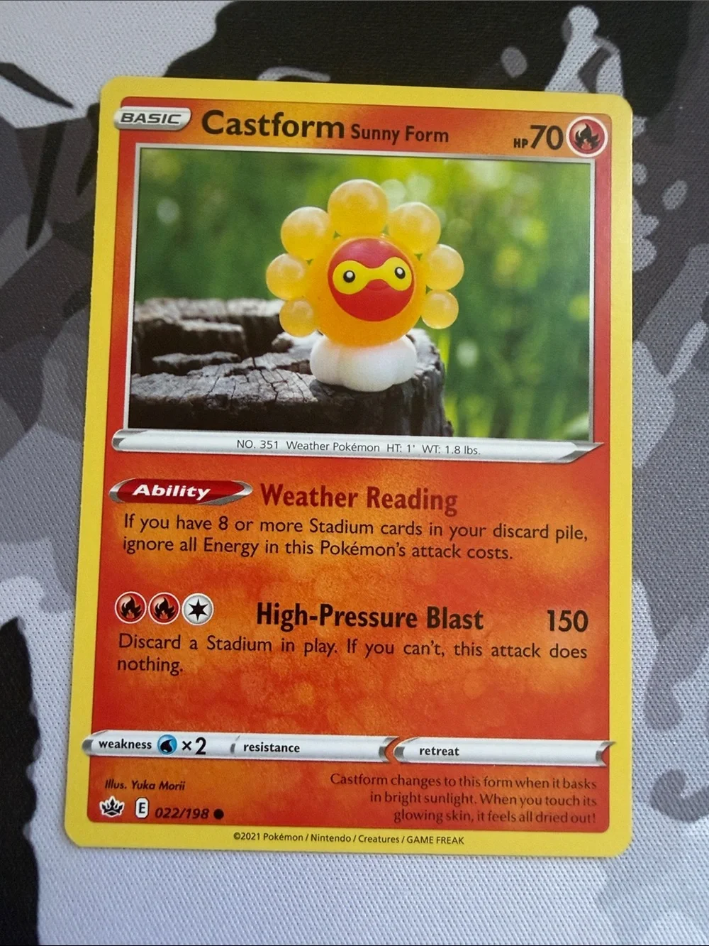 Castform Complete Forms Lot | 4 Pokémon Cards | Sunny, Rainy & Snowy | ✨5/$25✨